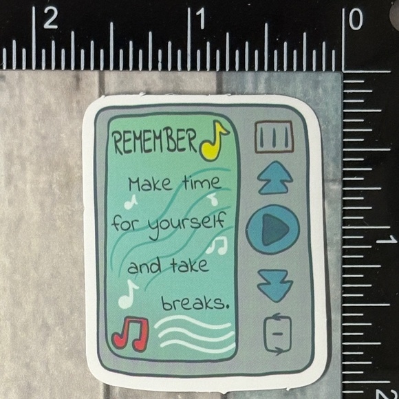 🌀10/$10🌀 Mental Health Awareness Reusable Waterproof Sticker Decal - Picture 1 of 1